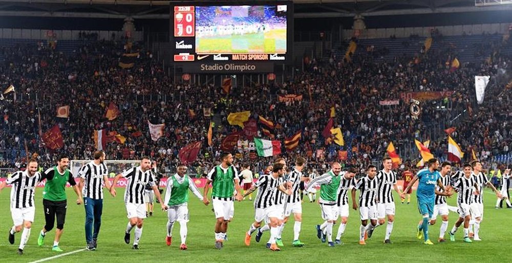 Les revenus de naming du stade de la Juventus vont tripler. EFE/EPA