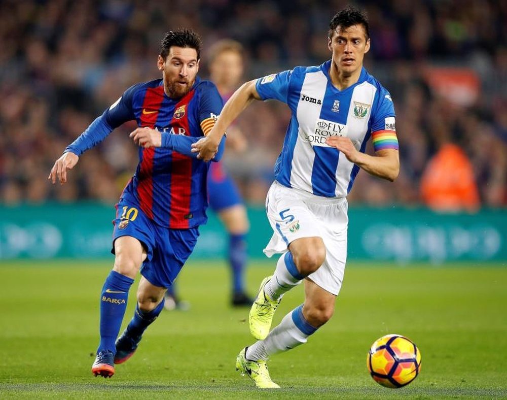 Barça won 3-0 in Leganés last season. EFE/Archivo