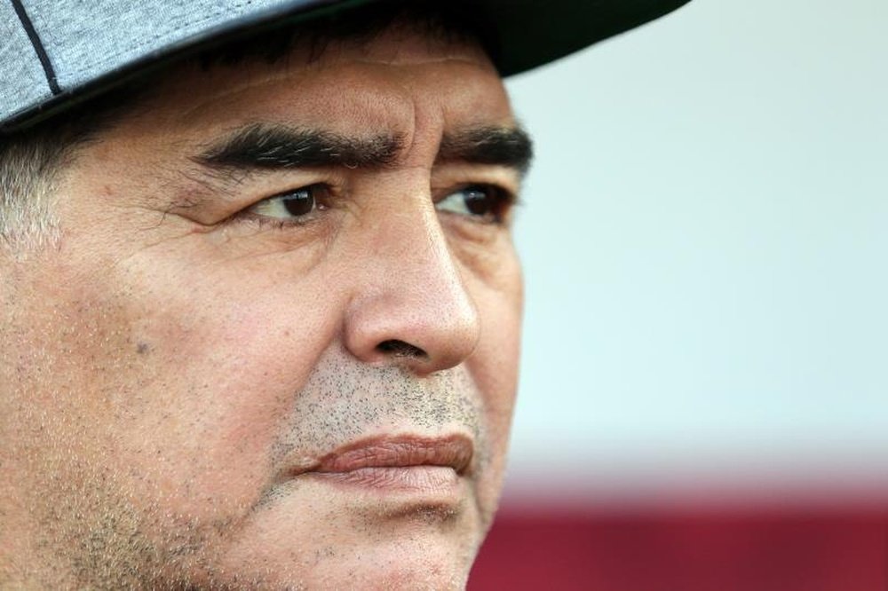 Maradona, nuevo presidente del Dinamo de Brest. EFE/Archivo
