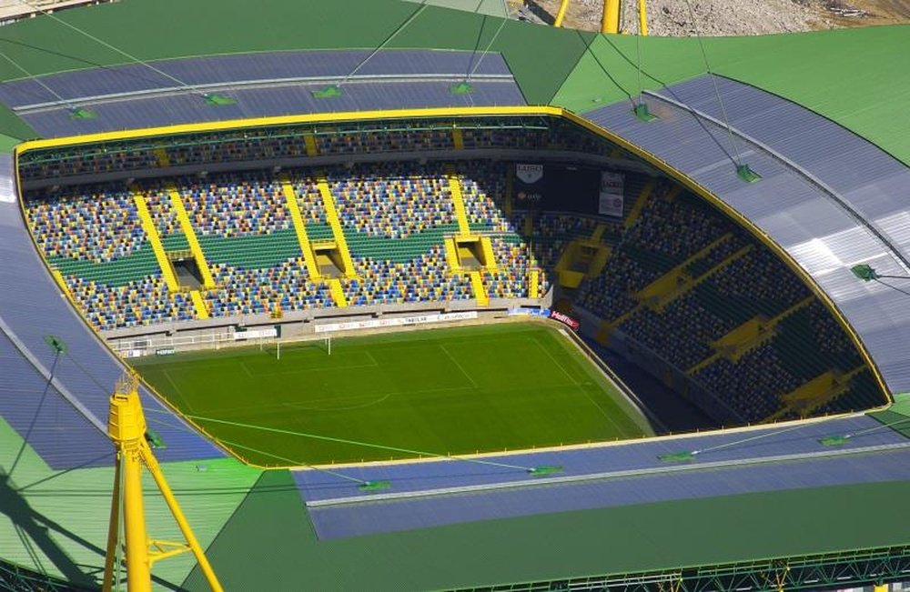 Vista geral do estadio Sporting José Alvalade. EFE/Archivo