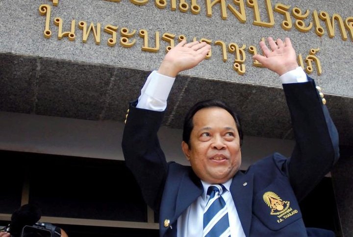 TAS redujo la sanción al ex presidente de la Federación Tailandesa