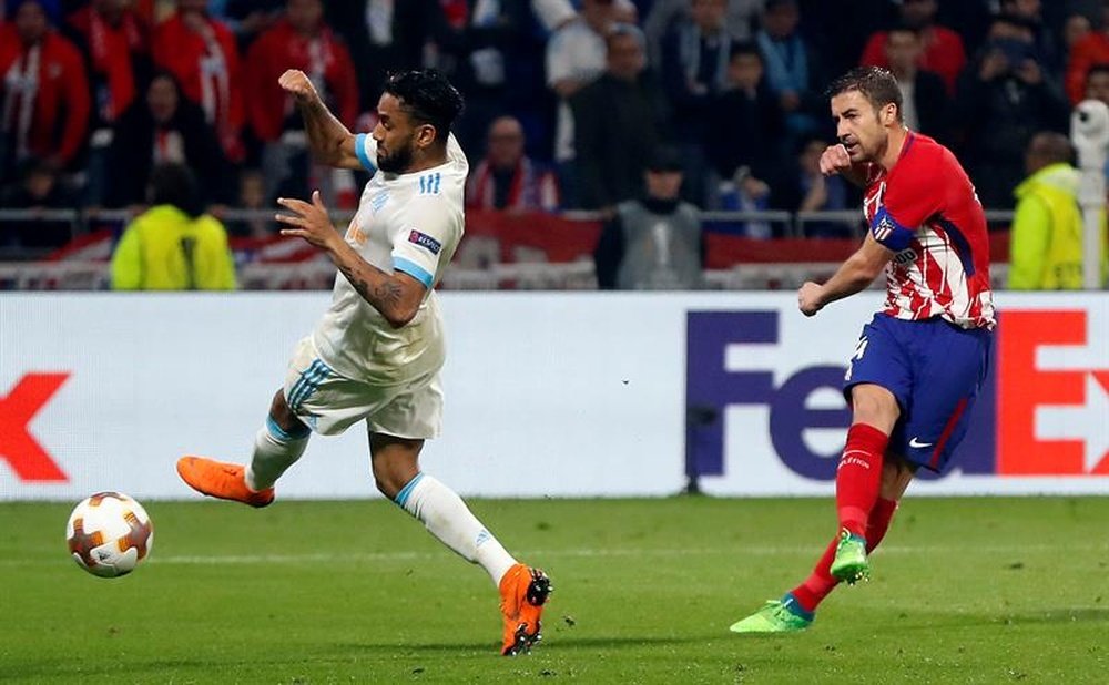 Gabi scored Atletico's third on the night. EFE