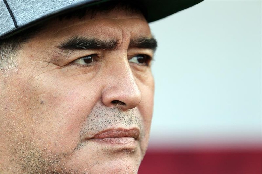 Maradona podría tener una serie sobre su vida. EFE/Archivo
