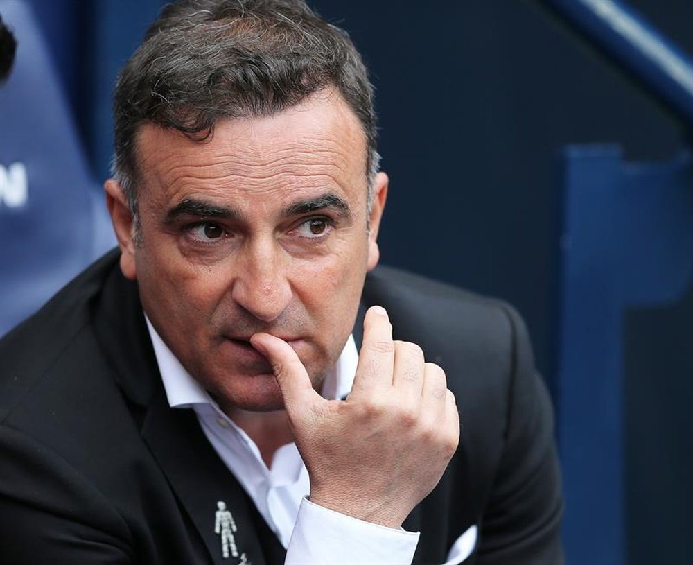 Carvalhal left his position at Swansea as they were relegated last season. EFE/Archivo