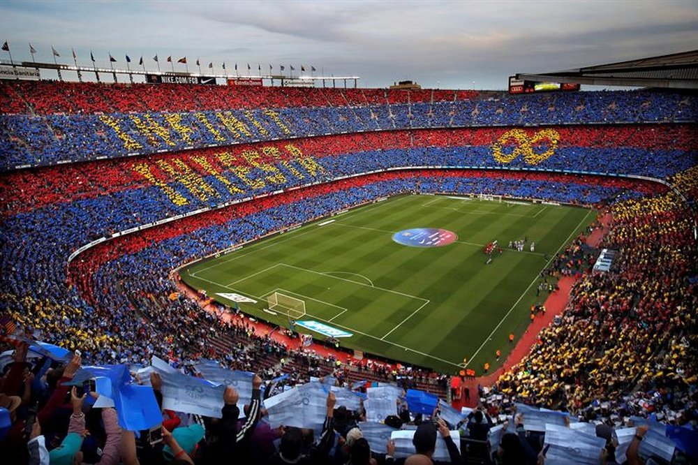 The Camp Nou will welcome Huesca for the first time in league history. EFE