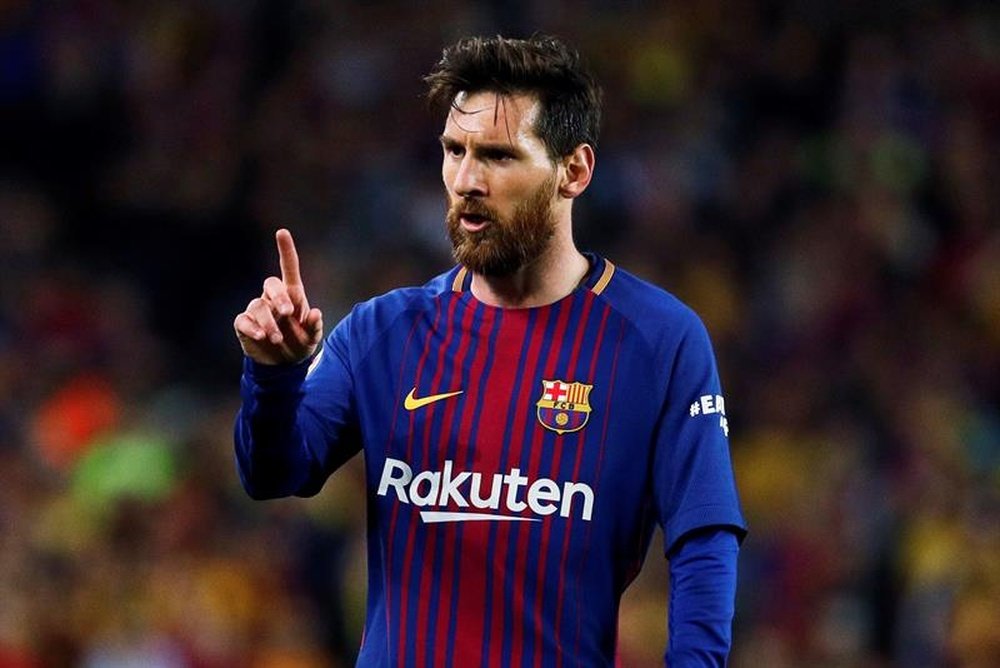 Messi é um símbolo do Barcelona e não pretende sair do clube. EFE/Archivo
