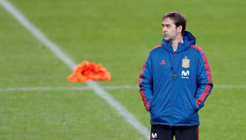 Lopetegui is likely to use the game to help him decide on his starting striker. EFE