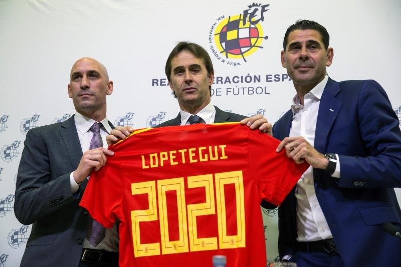 Lopetegui renovó con la Selección Española hace unas semanas. EFE
