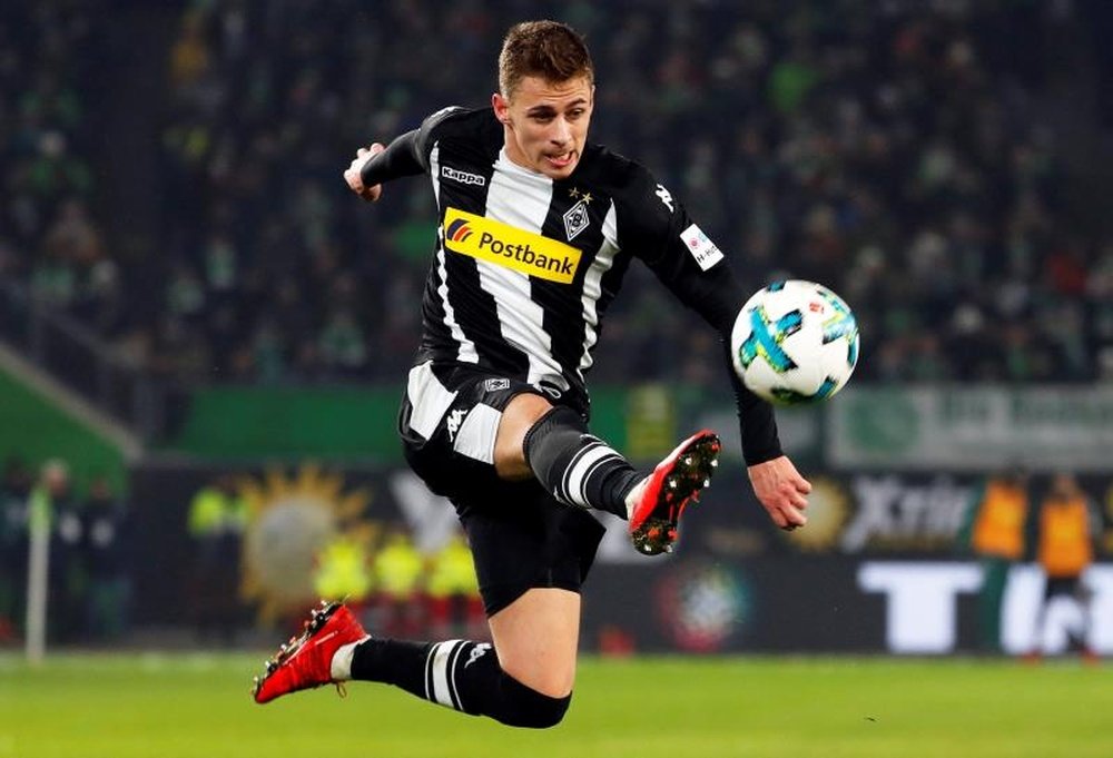 Thorgan Hazard lleva siete goles en nueve partidos.EFE/Archivo