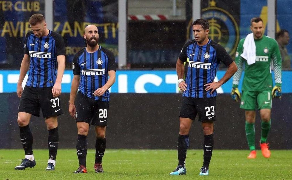 Borja Valero rechazó ofertas para continuar en el Inter. EFE