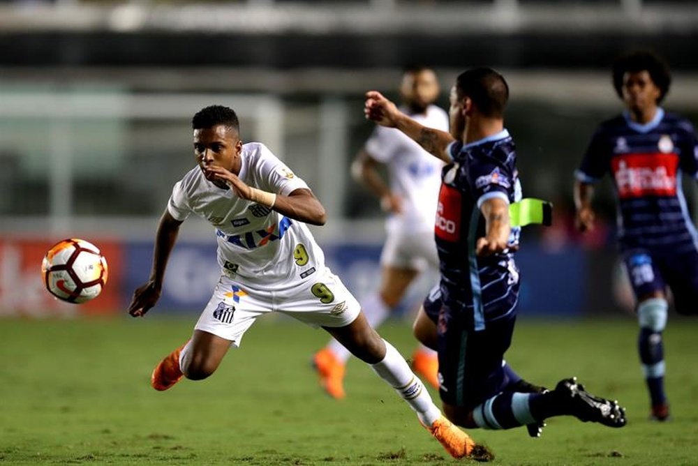 Rodrygo é contratado pelo Real Madrid. EFE