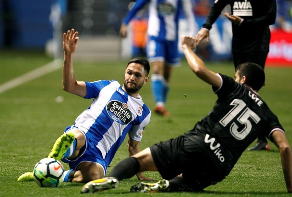 Andone resaltó su compromiso. EFE