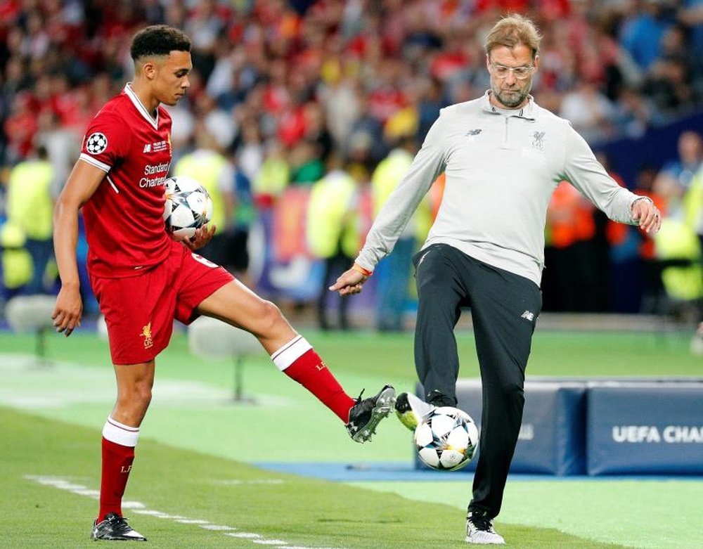 Klopp is expected to play some part in the game. EFE/EPA