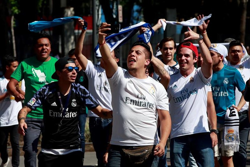 El Madrid no va a tierras aztecas desde 1990. EFE