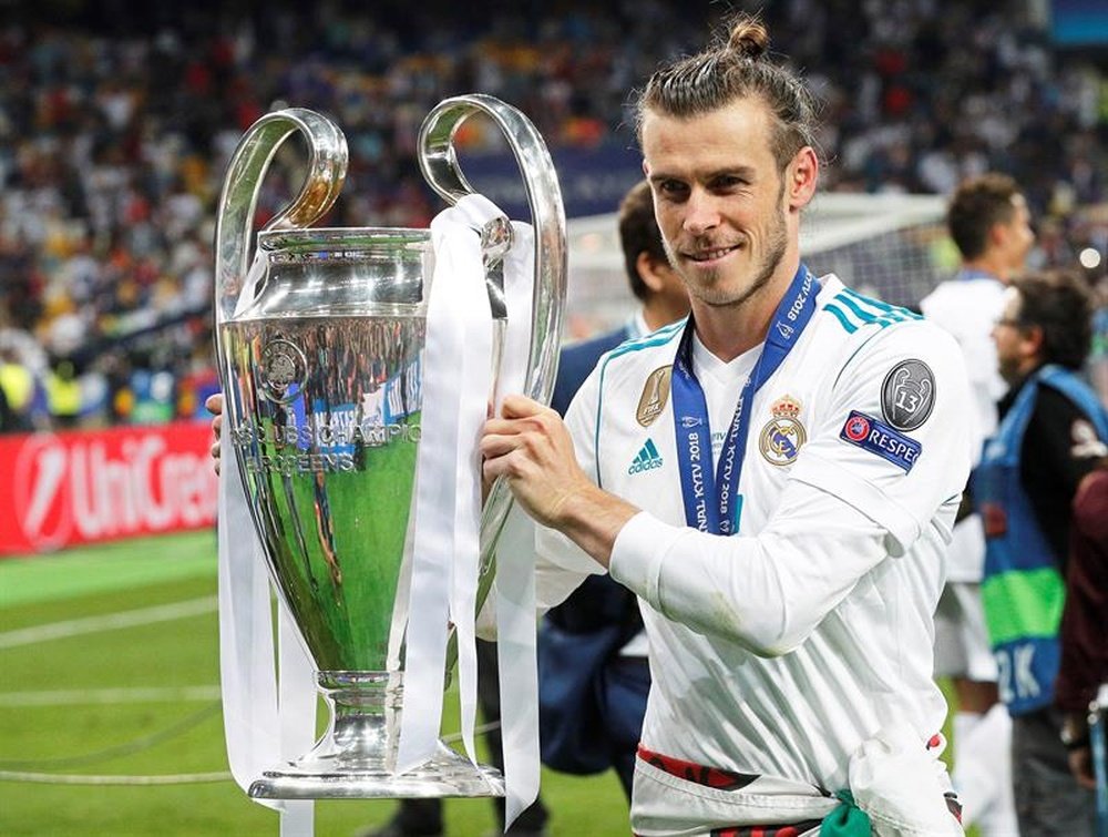Gareth Bale won 5 UCL titles at Real Madrid. EFE