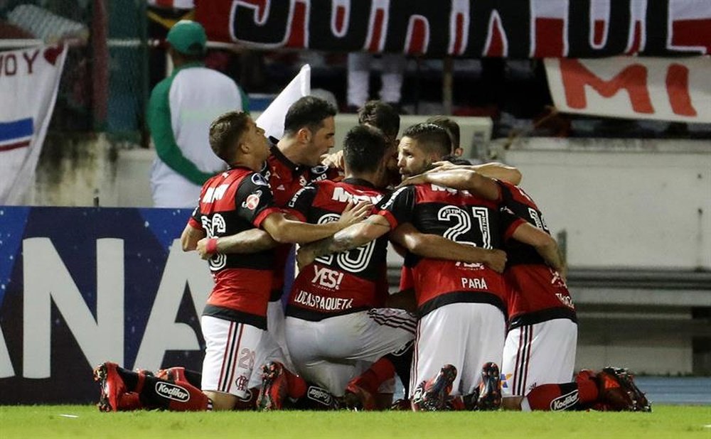 Flamengo sigue con su paso triunfal. EFE