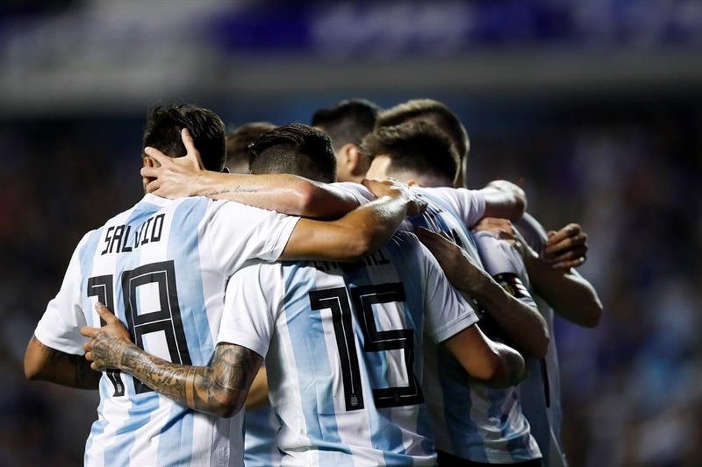 Llegó el momento de Messi y Argentina. EFE