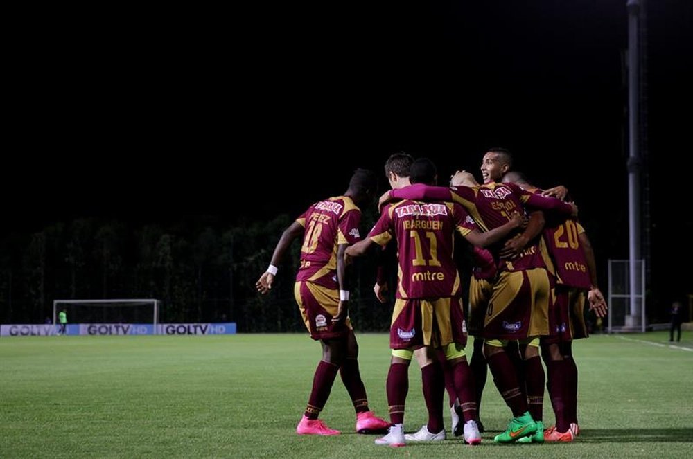 Tolima volvió a ganar en el Atanasio. EFE/Archivo