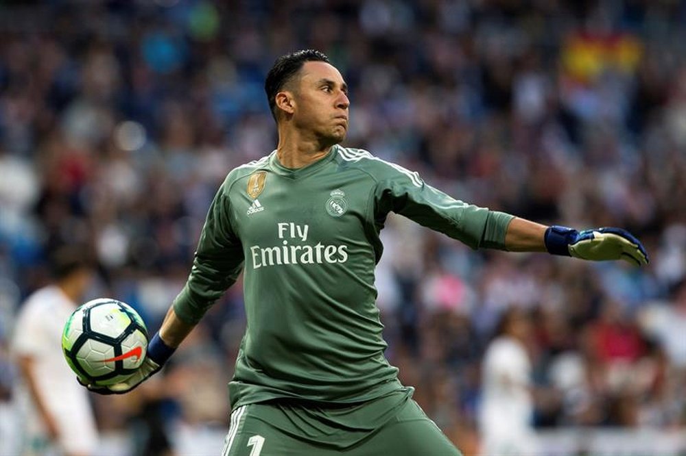 Navas is tipped to be sent packing from the Bernabeu. EFE/Archive