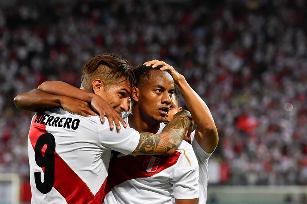 Perú espera con muchas ganas el inicio del Mundial. EFE
