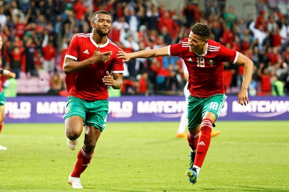 La Selección Marroquí afronta su quinto Mundial. EFE