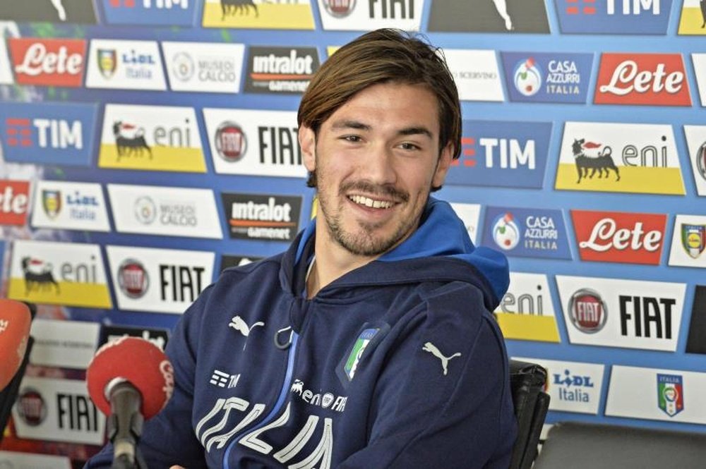 Alessio Romagnoli is on Chelsea's radar. EFE/Archivo