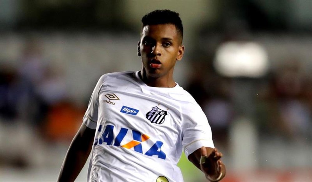 Rodrygo will move to Real in 2019. EFE/Archivo