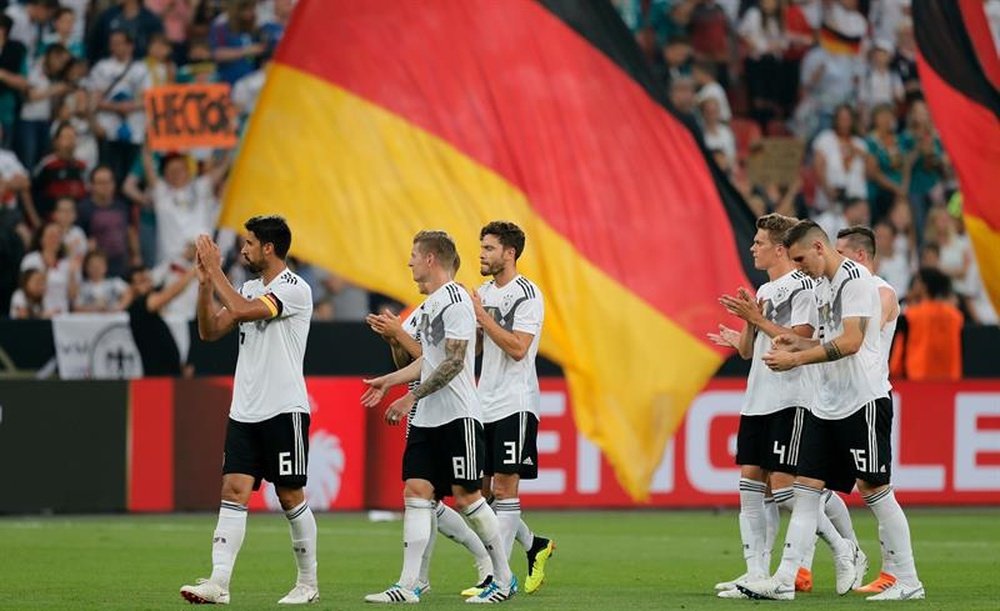 Alemania afronta el Mundial como la defensora del título. EFE/EPA