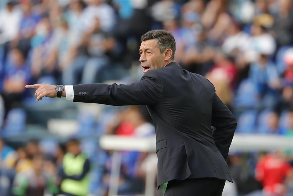 Caixinha sabe que el equipo ha de puntuar siempre. EFE