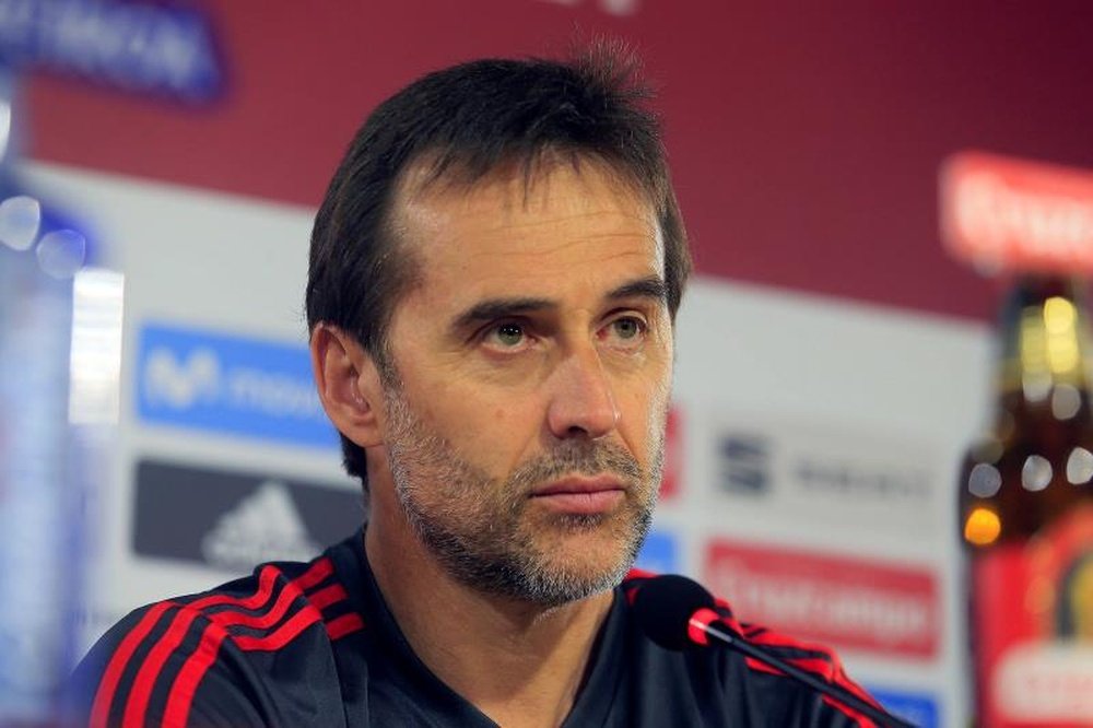 Lopetegui has been fired as Spain boss. EFE/Archive