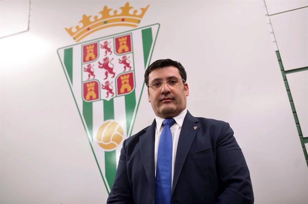 Jesús León seguirá siendo el presidente del Córdoba. EFE/Archivo