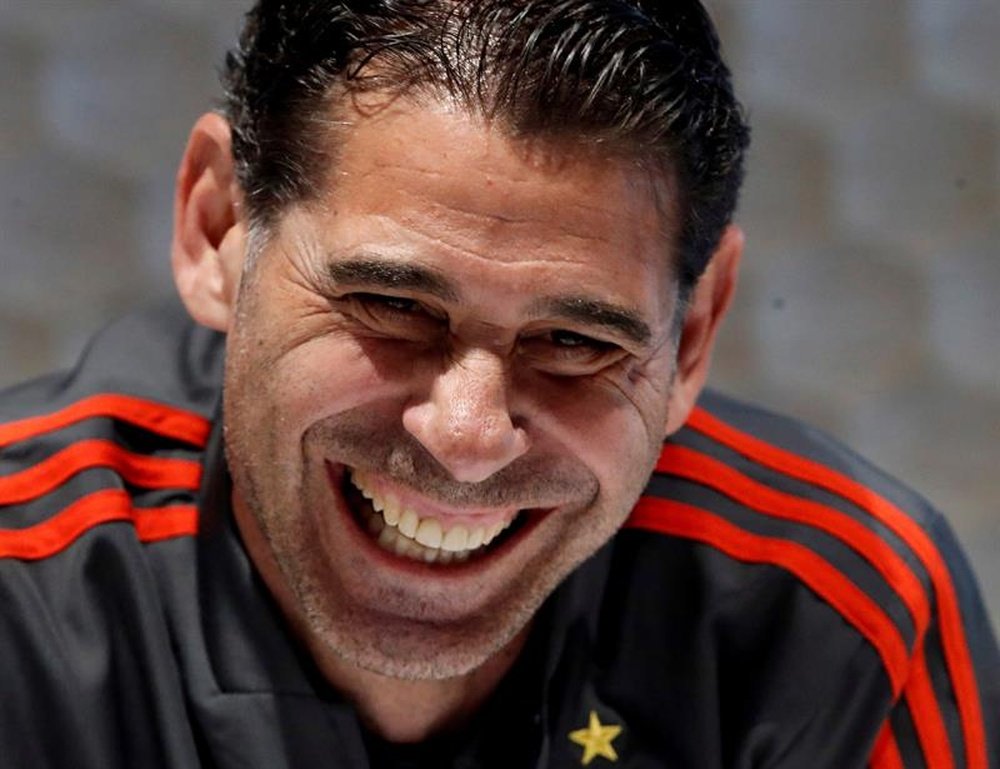 Hierro said that De Gea reacted naturally to his decision. EFE