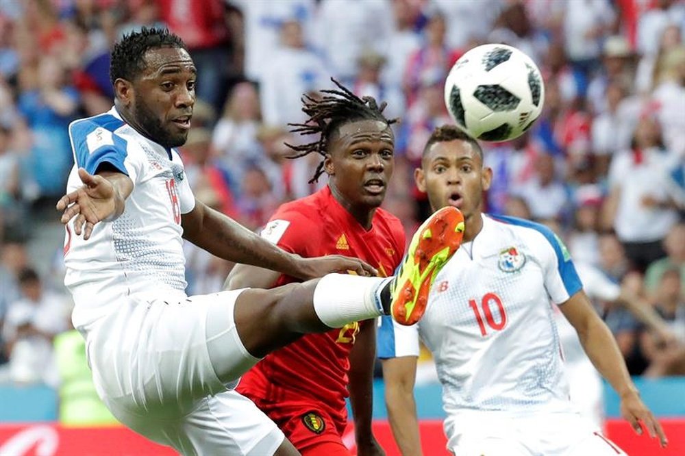 Panamá debuto con derrota ante Bélgica por 3-0. EFE