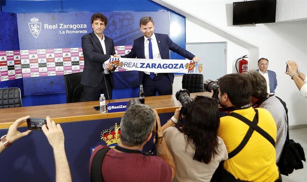 El Zaragoza prepara la temporada en la provincia de Huesca. EFE