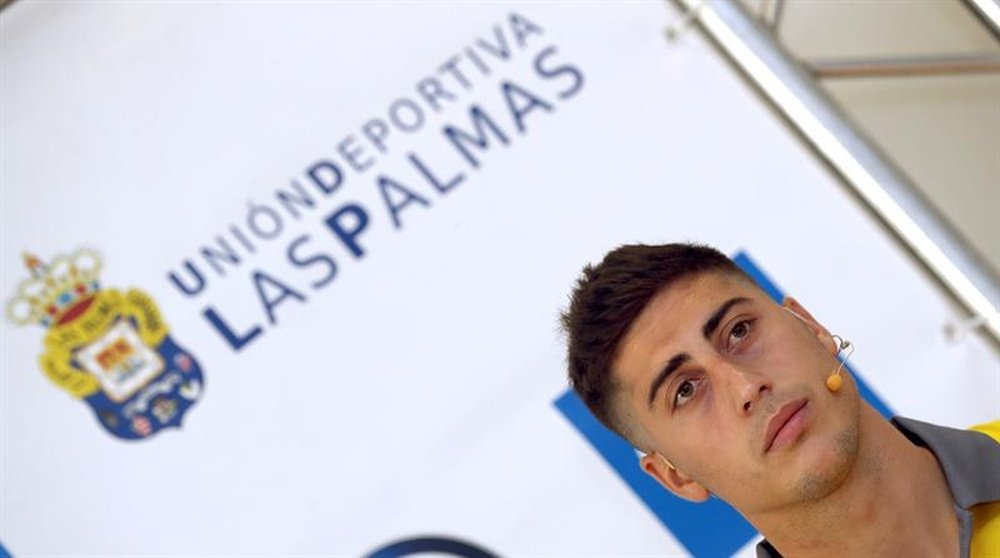 Álvaro Lemos renueva con Las Palmas hasta 2025. EFE