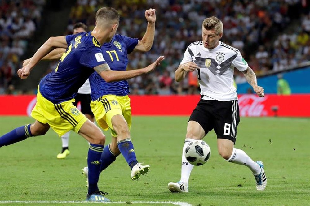 Kroos et Ter Stegen sont de nouveau convoqués avec l'Allemagne. EFE