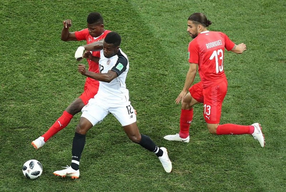 Switzerland nabbed the last 16 spot, but Costa Rica proved worthy opponents. EFE