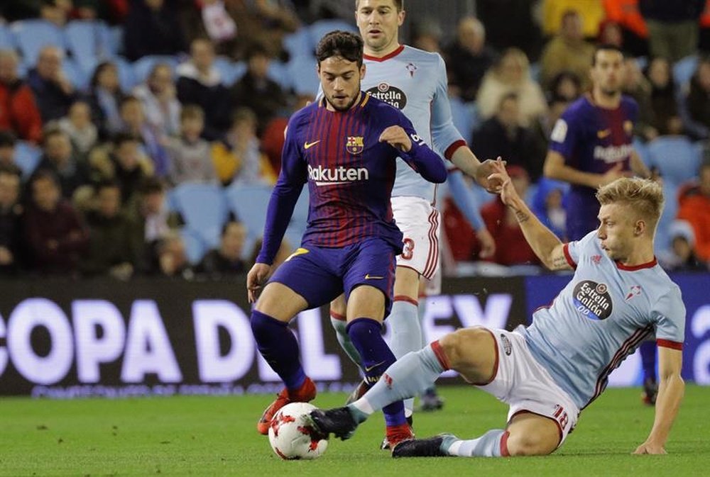 José Arnaiz dejó el FC Barcelona este verano. EFE/Archivo