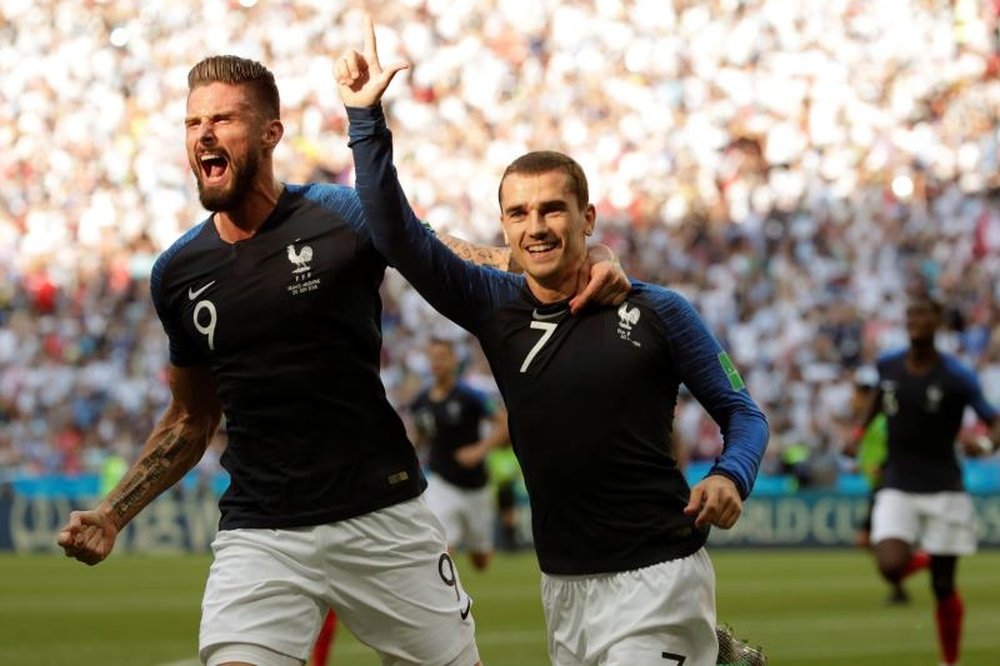 David Vidal cree que la Francia de Griezmann no mereció el Mundial. EFE