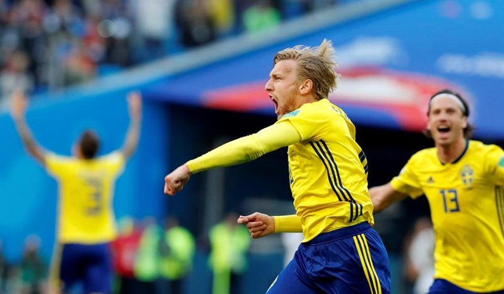 Suecia debería ser el rival a batir. EFE/Archivo