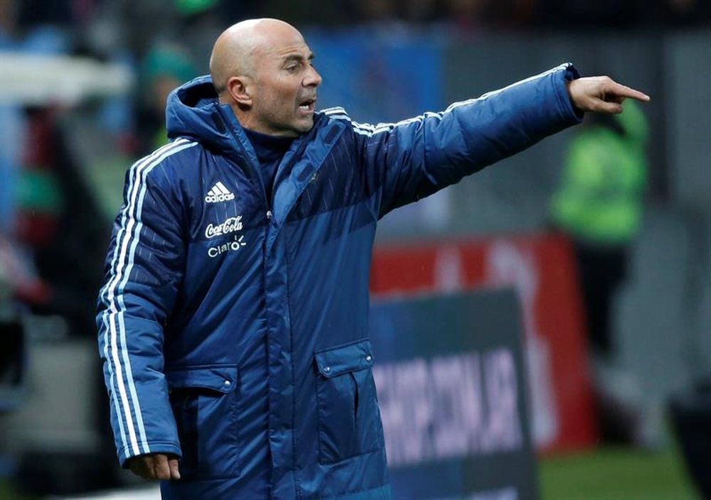Sampaoli n'est plus l'entraîneur de l'Argentine. EFE