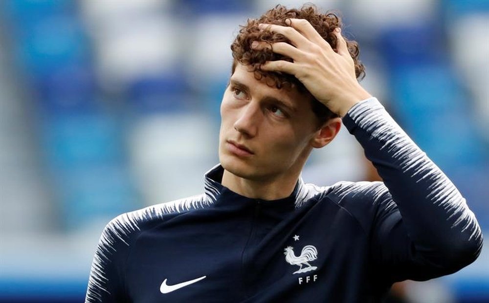 Pavard has progressed at an incredible pace. EFE