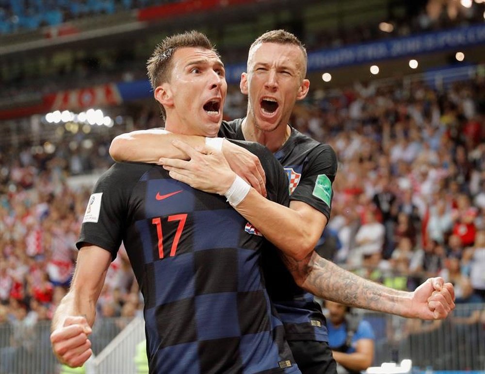 Croacia consiguió este miércoles el pase a la final del Mundial de Rusia. EFE