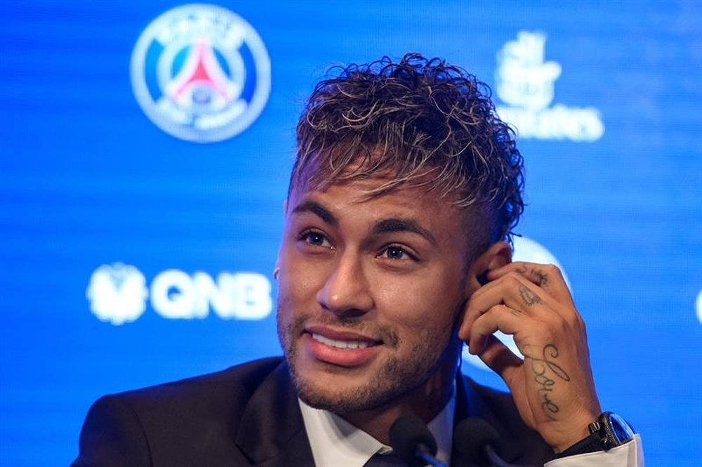There have been rumours of Real Madrid interest in Neymar. EFE