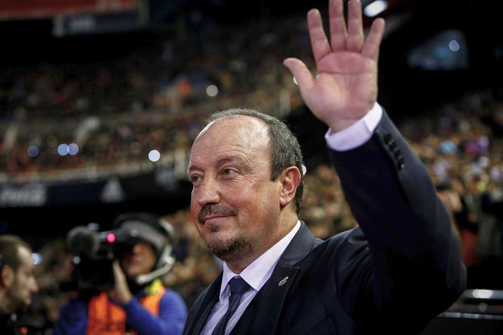Rafa Benitez has managed in Spain, Italy and England. EFE