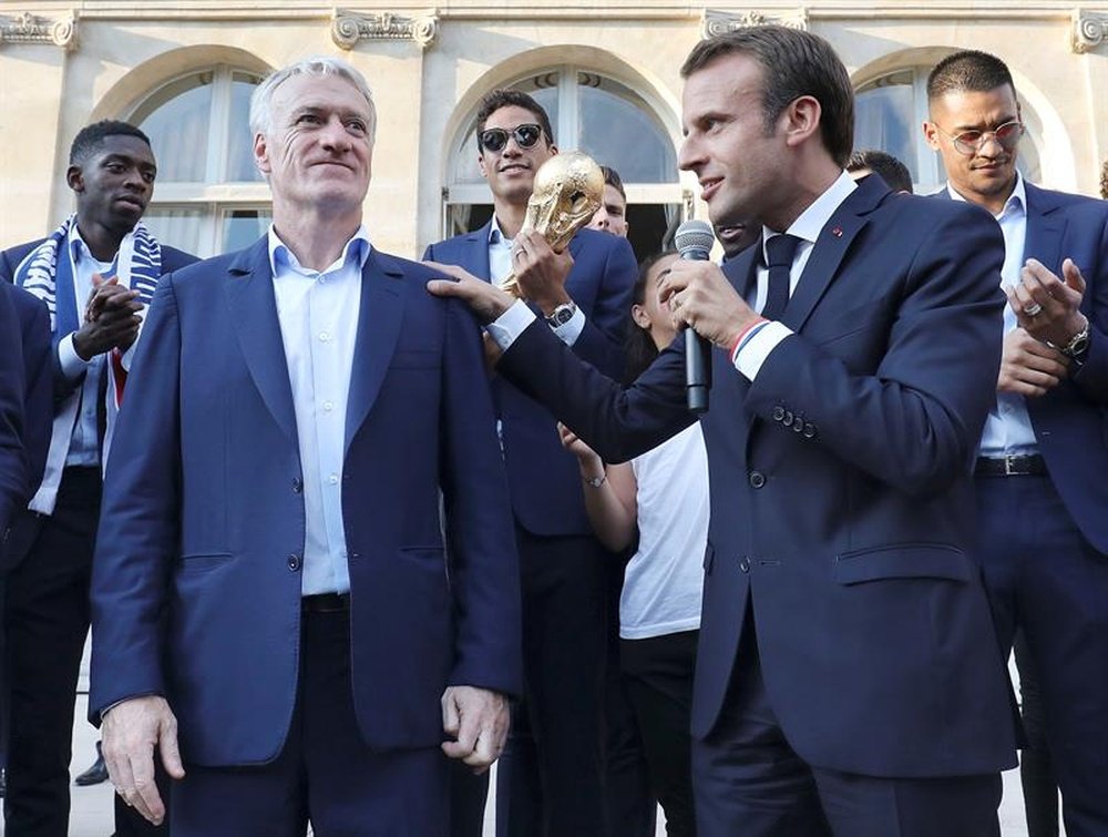 Deschamps won the WC as both player and coach. EFE