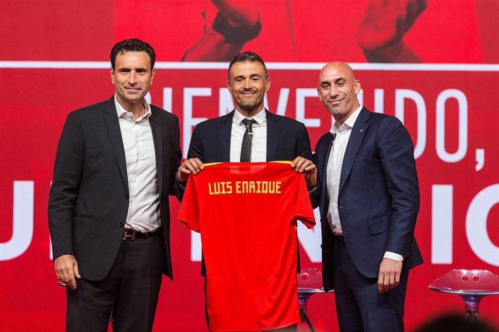 Le nouvel entraîneur de l'Espagne, Luis Enrique. EFE