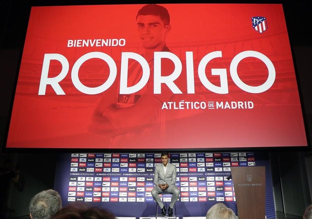 Rodri está deseando jugar en el Atlético. EFE