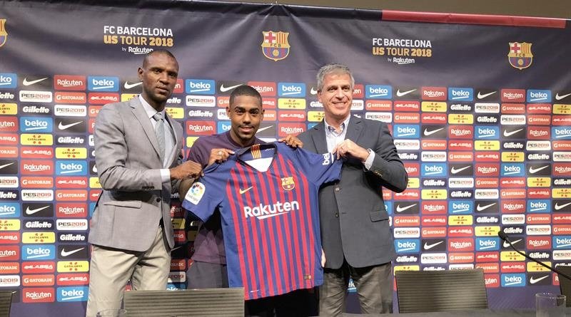 Malcom started his career at Corinthians in Brazil. EFE