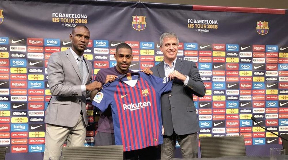 Malcom started his career at Corinthians in Brazil. EFE